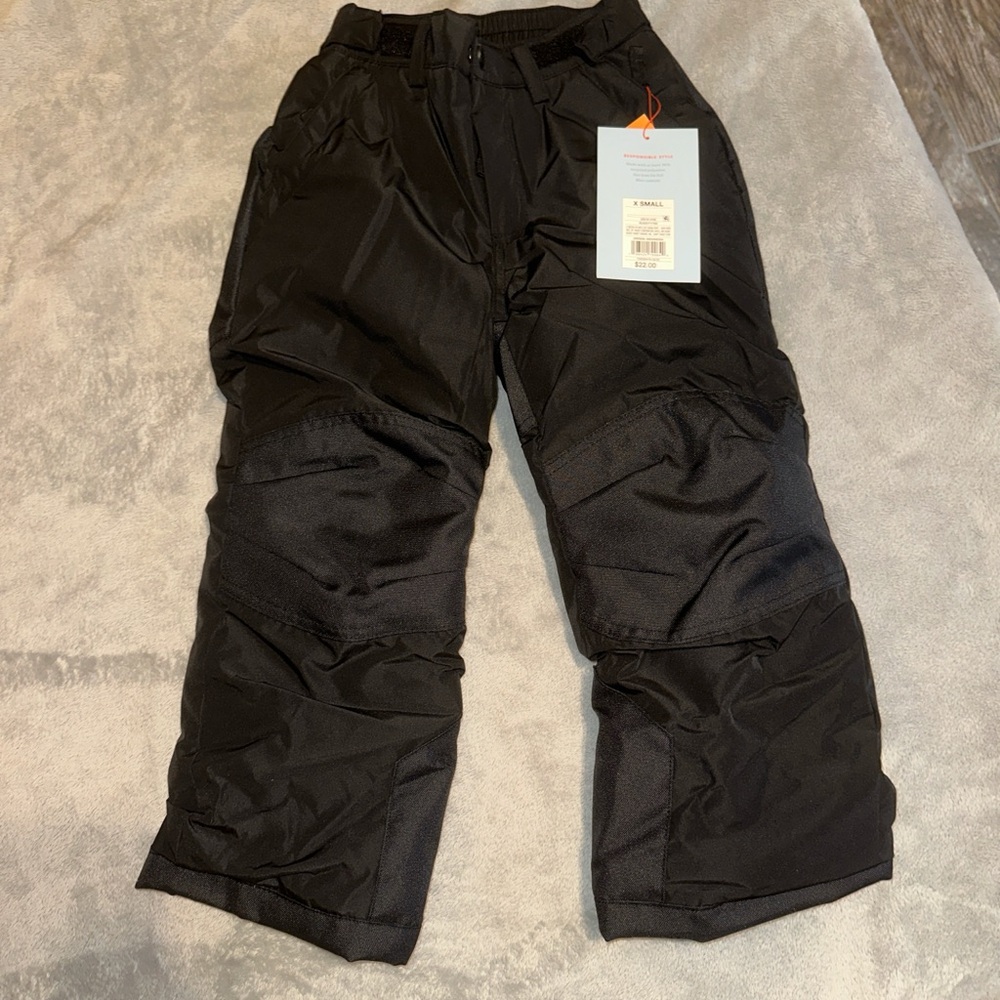 Black Snow Pants